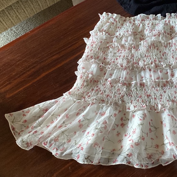 Floral Tiered Lace Ruffled Mini - Don’t Ask Amanda - Picture 4 of 4